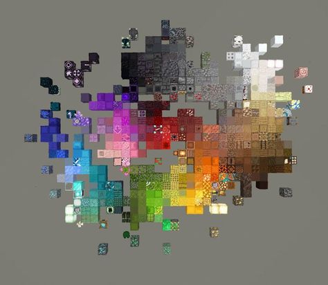 Source: https://www.reddit.com/r/Minecraft/comments/14jrc92/created_a_full_color_palette_for_all_the_blocks/ Minecraft Fade Effect, Minecraft Block Palette Diorite, Minecraft Ombre Blocks, All Minecraft Blocks, Minecraft Stone Wall Texturing, Spruce Walls Minecraft, Minecraft Red Gradient, Minecraft Grey Gradient, Purple Block Pallet Minecraft