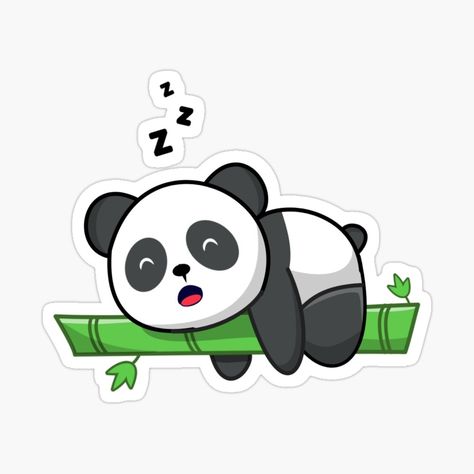 Sleeping panda sticker #stickers #stickeraesthetic #stickerforsnapchatmood #stickerpacks #stickerprintable #stickerforsnapchat #redbubblestickers #redbubble #redbubblestickersaesthetic #etsy #teepublic Panda Stickers Printable, Sleep Stickers, Cute Panda Stickers, Sleeping Sticker, Sticker Panda, Japanese Koi Fish Tattoo, Cute Panda Drawing, Panda Stickers, Sleeping Panda