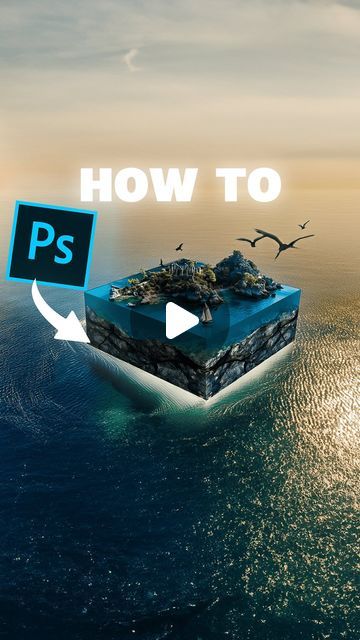 Rourke Sefton-Minns on Instagram: "Comment “Island” to for a free Photoshop Course!   Here’s how to make this micro world in Photoshop!   I love to give away free knowledge on how to get better at photoshop so you can continue to learn more Photoshop tips and tricks!  #photoshop #island #compositing" Photoshop Tips And Tricks, Micro World, Photoshop Course, How To Get Better, Photoshop Tips, Get Well, Presentation, Learn More, Photoshop