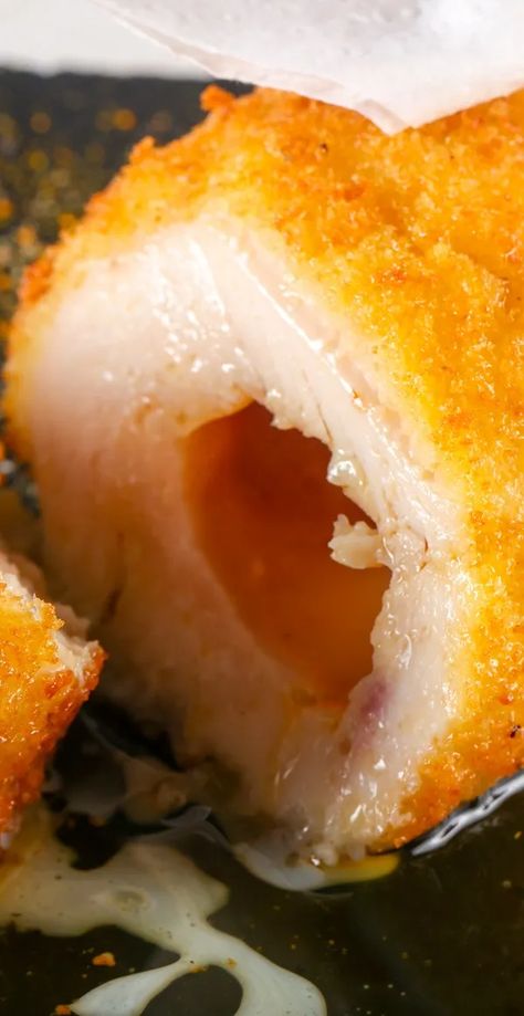 Air Fryer Classic Chicken Kiev Recipe - Magic Skillet Chicken Keiv Recipe, Chicken And Beans Recipe, Kiev Recipe, International Food Day, Chicken Kiev Recipe, Airfryer Chicken, Smothered Chicken Recipes, Parmesan Chicken Wings, Garlic Parmesan Chicken Wings