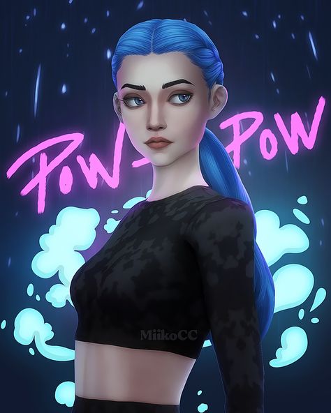 Sims 4 Cc More Rows, Sims 4 Arcane Skin Cc, Sims 4 Monster Cc Patreon, Sims 4 Cc Skin Blend Maxis Match, Jinx Arcane Sims 4 Cc, Sims 4 Cc Jinx Hair, Sims 4 Jinx Hair, Chin Sims 4 Cc, Sims 4 Cc Goth Eyeliner