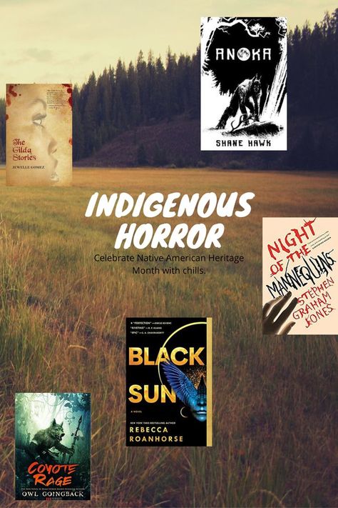 This Native American Heritage Month, begin a life-long love affair with horror written by Indigenous authors. #reading #NativeAmericanHeritageMonth #WeNeedDiverseBooks #horror #horrorbooks #scary #readingrecommendations Horror Book Recommendations, Native American Authors, Native American Books, Horror Novels, Feel Good Books, Native American Heritage Month, 100 Books To Read, Horror Fiction, Great Books To Read