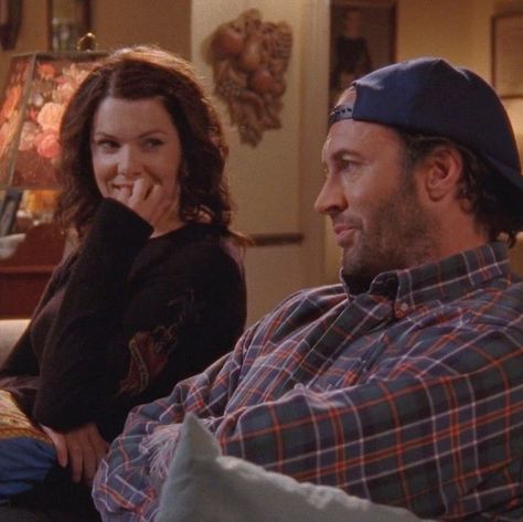 Luke And Lorelai, Gilmore Girls Luke, Luke Danes, Team Logan, Lorelai Gilmore, Tv Couples, Movie Couples, The Perfect Guy, Rory Gilmore