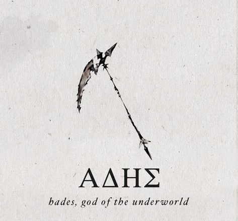 Hades God Aesthetic, Greek God Hades Tattoo, Hades Inspired Tattoo, Nyx Tattoo Ideas, Hades Symbol Tattoo, Symbols Of Hades, Hades Tattoo Mythology, Thanatos Tattoo, Hades Tattoo Design Greek Mythology