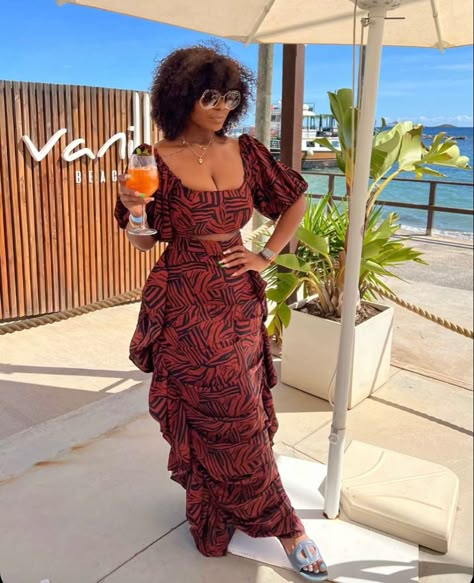 Two Piece Skirt Set Classy Summer, Ankara Beach Wear African Style, Flowy Ankara Dress, Flare Ankara Gown Styles, Ankara Flare Gown With Corset, Ankara Picnic Outfits, Corset Chitenge Dress, Chitenge Outfits, Ankara Dress Designs