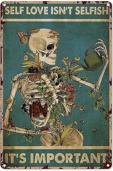 Poster Tattoo, Seasons Posters, Tattoo Skull, Retro Tin Signs, Picture Collage Wall, Vintage Poster Art, Art Collage Wall, Mental Health Matters, Wall Posters