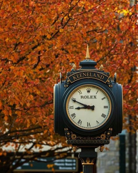 Autumn Clock, Autumn Town, Clock Aesthetic, October Vibes, Autumn Spirit, Colors Of Fire, Autumn Breeze, Seasons Autumn, All Falls Down