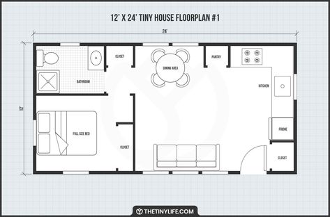 12 X 30 Tiny House Floor Plans, Studio Tiny House Floor Plans, 14x30 Floor Plans, Shed To House Floor Plans, 10x24 Tiny House Floor Plans, 12x28 Tiny House Floor Plans, 14x32 Floor Plans Tiny Homes, 12x40 Floor Plan Layout, 20x24 Floor Plans