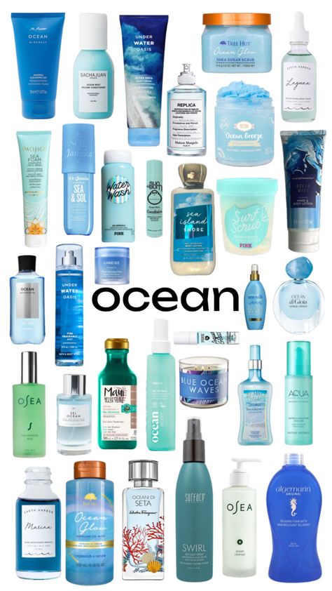 #ocean #oceancore #oceanskincare #howtosmelllike #skincare #preppyskincare Connect With People, Your Aesthetic, Creative Energy, Care Products, Body Care, Energy