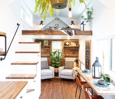 The Rumspringa Tiny House by Liberation Tiny Homes Design Casa Piccola, Rumspringa, Tiny House Company, Tiny House Interior Design, Tiny House Inspiration, Tiny House Listings, Modern Tiny House, Tiny House Decor, Small Room Design