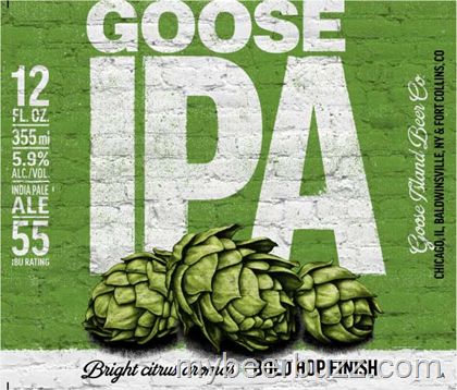 mybeerbuzz.com - Bringing Good Beers & Good People Together...: Goose Island Renames Their IPA to “Goose IPA” w/NE... Goose Island Beer, Get Drunk, India Pale Ale, Html5 Css3, New Packaging, Beer Label, Getting Drunk, Fort Collins, Pale Ale