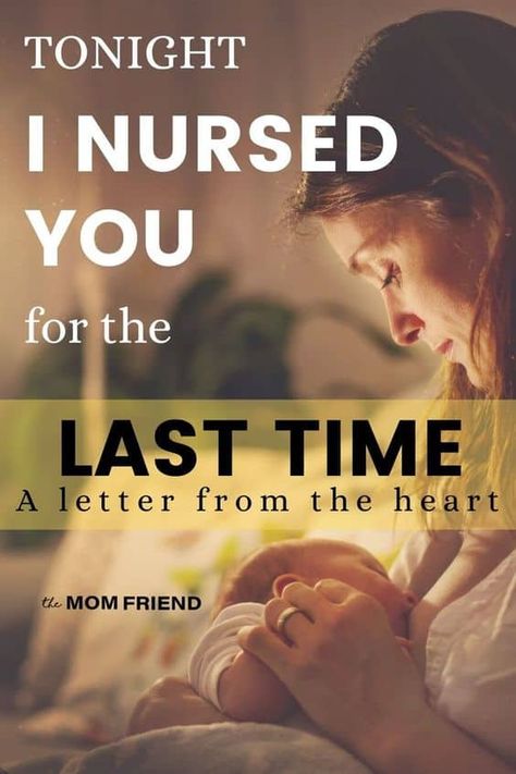 A heartfelt letter from a mother to her baby the night she finished weaning and stopped breastfeeding. Must read for moms on the last time nursing. Breastfeeding Quotes Beautiful, Breastfeeding Weaning, The Mom Friend, Weaning Breastfeeding, Breastfeeding Quotes, Weaning Baby, Ending Quotes, Stopping Breastfeeding, Breastfeeding Foods