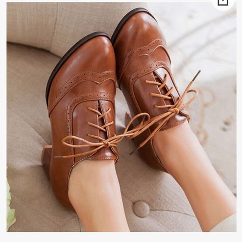 Brown fall boots