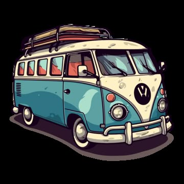 vw,vw clipart,cartoon vw,vw sticker Vw Clipart, Surfboard Clipart, Van Clipart, Camper Drawing, Piet Mondrian Painting, Vintage Volkswagen Bus, Vintage Vw Camper, Car Animation, Sticker Clipart