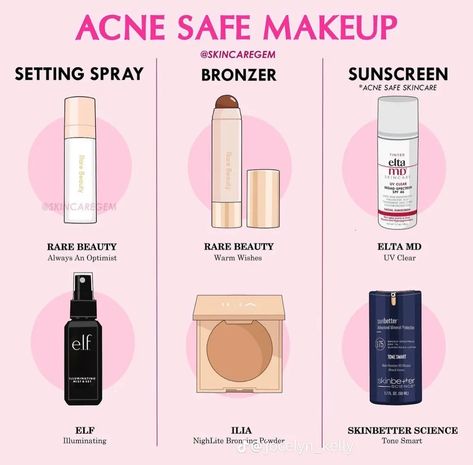 Oily Makeup, Makeup For Acne, Different Types Of Makeup, Acne Safe Makeup, 2023 Review, Makeup Recommendations, Safe Makeup, Drugstore Makeup Tutorial, Acne Makeup