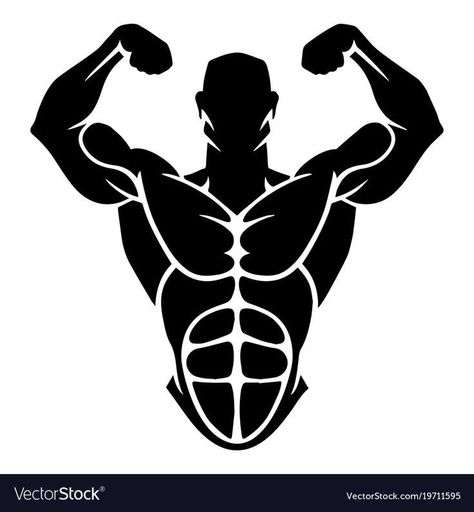 Logos Gym, Bodybuilding Logo, Gym Icon, Gym Wallpaper, Band Tattoo Designs, Gym Poster, Gym Art, Gym Logo, Tattoos For Lovers