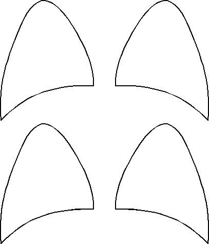 [pussycat.gif] Cat Ears Pattern, Cat Themed Parties, Kitten Party, Pig Costumes, Pig Ears, Bow Template, Cat Birthday Party, Theme Halloween, Cat Crafts