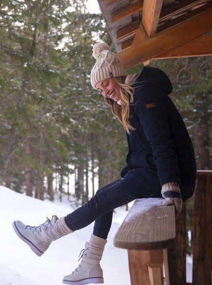 facf9f743b083008a894eee7baa16469desc46151181ri Cute Cabin Outfits, Cabin Outfits, Cute Cabin, Snow Outfits For Women, Cabin Outfit, Socks Outfit, Snow Photoshoot, Cabin Socks, Hiking Outfit Winter