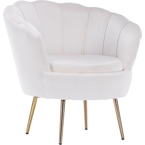 PRICES MAY VARY. Faux-velvet Elegant and Comfortable: Faux velvet lotus accent chair is the perfect addition for your office, bedroom, living room, or playroom; Use this glam chair at your vanity while getting ready for a truly stylish statement Modern and Sturdy: This tufted arm chair is fashionable while remaining comfortable; The cushion is large and perfect to lounge in while relaxing or reading. Use it in a nursery for a fun alternative to a rocker Home Decor: This beautiful piece of furnit Critter Sitters, White Accent Chair, Glam Design, Tufted Accent Chair, Contemporary Accent Chair, Tufted Arm Chair, Velvet Accent Chair, Velvet Accents, Mid Century Armchair