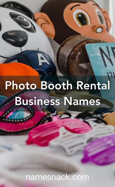 How To Start A Photo Booth Business, Photobooth Name Ideas, Photo Booth Business Names, Photo Booth Names Ideas, Photo Booth Rental Business, Portable Photo Booth, Photo Boots, Gif Photo Booth, Open Air Photo Booth