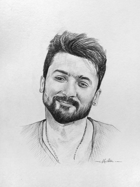 Surya Drawing, Hatch Drawing, Gautam Rode, Face Art Drawing, Surya Actor, Sketch Images, Pencil Drawing Images, Pencil Sketch Images, New Background Images