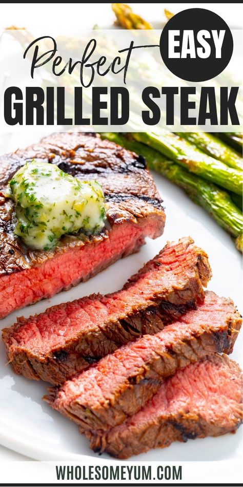 Perfect Grilled Sirloin Steak Grilling Sirloin Steak, Grilled Sirloin Steak Recipes, Sirloin Steak Marinade, Steak On Gas Grill, Top Sirloin Steak Recipe, Grilled Sirloin Steak, Steak On The Grill, Grilled Sirloin, Sirloin Recipes