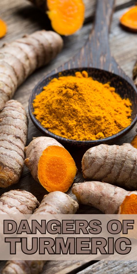 Turmeric is great for many things, but there are some hidden dangers. #turmeric Benefits Turmeric, Turmeric Benefits, Wellness Routine, Natural Supplements, Side Effects, Immune System, Health Benefits, Did You Know, Kitchens