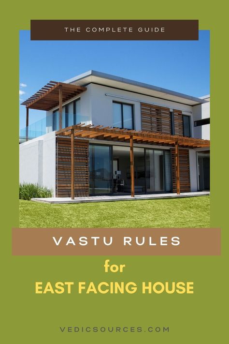 Vastu House East Facing, East Facing House Plan Vastu With Puja Room, East Facing House Plan Vastu, Feng Shui House Plans, Feng Shui House Layout, East Facing House Plan, West Facing House, North Facing House, Vastu House