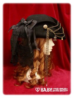 William Kidd's Pirate Hat Pirate Ariel, Pírate Hat, Decorated Pirate Hat, Pirate Designs, Pirate Wedding Dress, Authentic Pirate Hat, Pirate Tricorn Hat, Pirate-style Brimmed Costume Hat, Pirate Hair