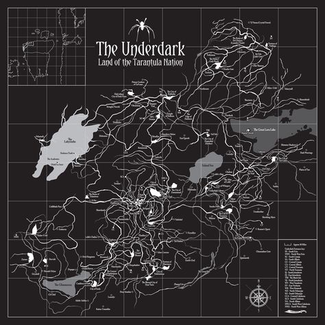 Underdark Map Underdark Map, Elven Words, Out Of The Abyss, Tabletop Games Miniatures, Make A Map, Best Rpg, Dnd 5e Homebrew, Fantasy Maps, Area Map