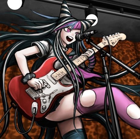 Ibuki Mioda, Danganronpa, Hair