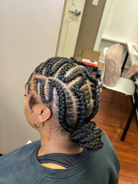 Medusa Stitch Braids, Medusa Hairstyle, Medusa Braids, Back Braids, Back Braid, Feed In Braids Hairstyles, Stitch Braids, Feed In Braid, Raw Hair