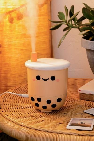 Tea Diffuser, Cute Furniture, Cute Bedroom Decor, Cute Room Ideas, Cute School Supplies, Kawaii Room, Boba Tea, Color Changing Led, Mini Fridge