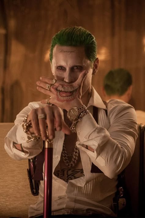 Joker From Suiced Squad, Joker Suide Squad Movie, Hear Me Out People, Joker Pp, Joker 2017, Joker 2016, Joker Pfp, Joker Jared Leto, Joker Icon