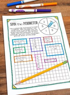 Teaching Area and Perimeter - Ashleigh's Education Journey Geometry Lessons Elementary, Area And Perimeter Games, Perimeter Games, Teaching Area, Perimeter Activities, Area And Perimeter Worksheets, Perimeter Worksheets, Maths Area, 3rd Grade Math Worksheets