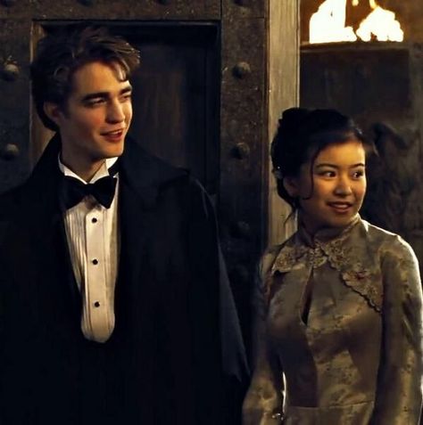 cederick and cho | Cedric and Cho Cedric And Cho, Send Dudes, Katie Leung, Harry Potter Goblet, Triwizard Tournament, Cho Chang, Welcome To Hogwarts, Buku Harry Potter, The Goblet Of Fire