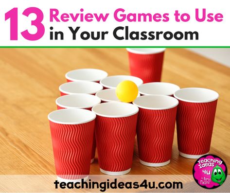 Kindergarten Classroom Games, Classroom Games Elementary, Test Review Games, Fun Classroom Games, Sunday School Games, Teaching Game, Class Games, Vocabulary Games, Review Activities