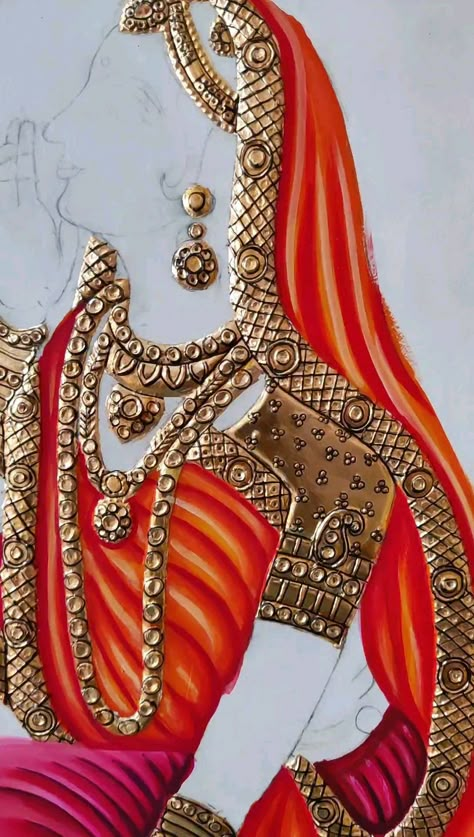 Symmetrical Pictures, Painted Mirror Art, Colourful Paintings, Mural Art Design, Mughal Art Paintings, Fabric Painting On Clothes, Flower Art Drawing, Wedding Crafts Diy, Art And Craft Videos