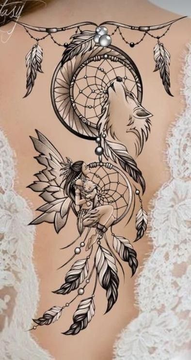 Viking Shoulder Tattoo For Women, Dream Catchers Tattoos For Women, Dream Catcher And Butterfly Tattoo, Dreams Catcher Tattoo, Pretty Mandala Tattoo, Dream Catcher Tattoo On Back, Dream Catcher Tattoo Design For Women, Feather Dream Catcher Tattoo, Dream Catcher Tattoos For Women