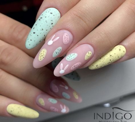 Easter Nails Design Spring, Simple Spring Nails, April Nails, Easter Nail, Bunny Nails, Easter Nail Designs, Easter Nail Art, Easter Nails, Trendy Nail Design