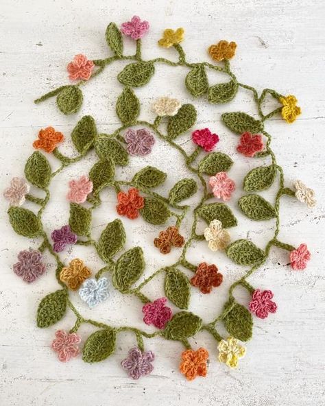 Flower garland diy