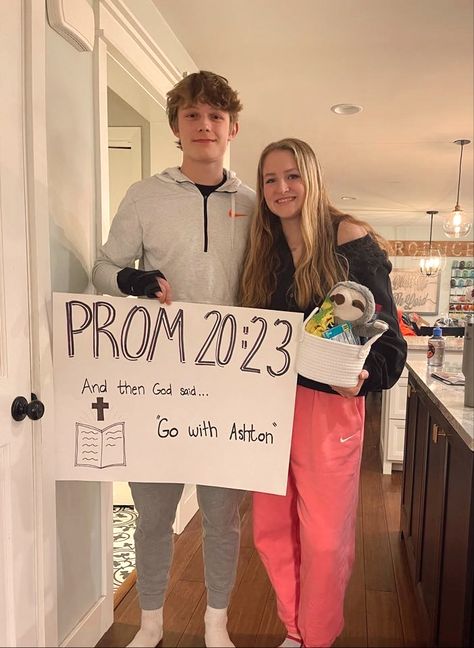 Jesus inspired Promposal Cute Hoco Proposals, Cute Promposals, Prom Posters, Homecoming Signs, Cute Homecoming Proposals, Cute Prom Proposals, Homecoming Posters, Dance Proposal, Hair For School