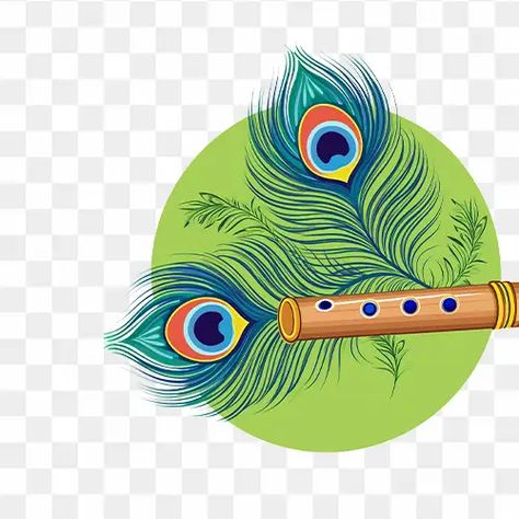 Krishna Flute Png, Flute With Peacock Feather, Krishna Feather, Flute Png, Flute Tattoo, Janmashtami Wishes, Peacock Feather Tattoo, Good Morning Images Download, Krishna Flute