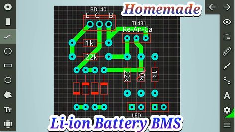 Homemade lithium ion battery bms circuit diagram 3s charge 3.7 volt 12v  battery Bms Circuit Diagram, Circuit Diagram, Li-ion Battery, Lithium Ion Batteries, Diode, Circuit Board, Circuit, At Home, Repair