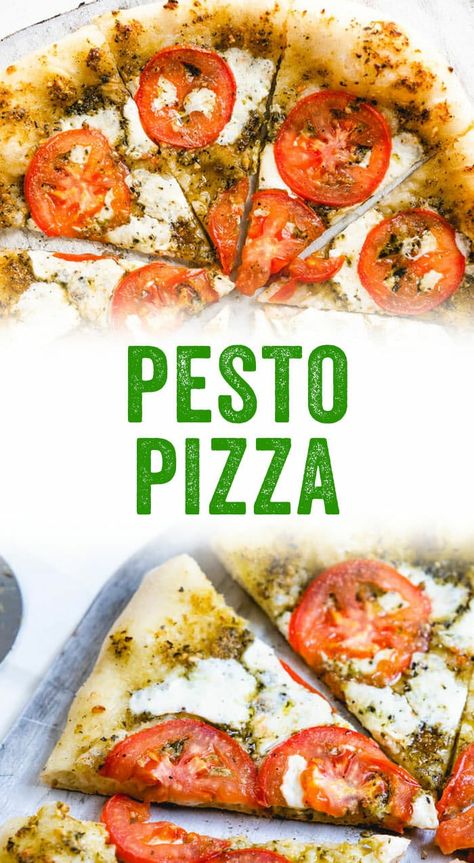 Pesto Pizza Recipe – A Couple Cooks Homemade Pesto Pizza Recipe, Hawaii Pizza, Calzone Recipe Easy, Pesto Pizza Recipe, Best Pizza Dough Recipe, A Couple Cooks, Calzone Recipe, Health Record, Best Pizza Dough