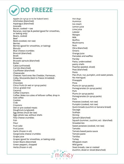 I’ve created a printable for you that shares food you can freeze and food you can’t or shouldn’t. I hope you love this resource. Print it out and keep it on your fridge. Click on the image below to download and print them! Food You Can Freeze, Foods You Can Freeze, Freezing Food Guide, Happy Money Saver, Freezing Food, Happy Money, Freezing Apples, Freezable Meals, Raw Juice