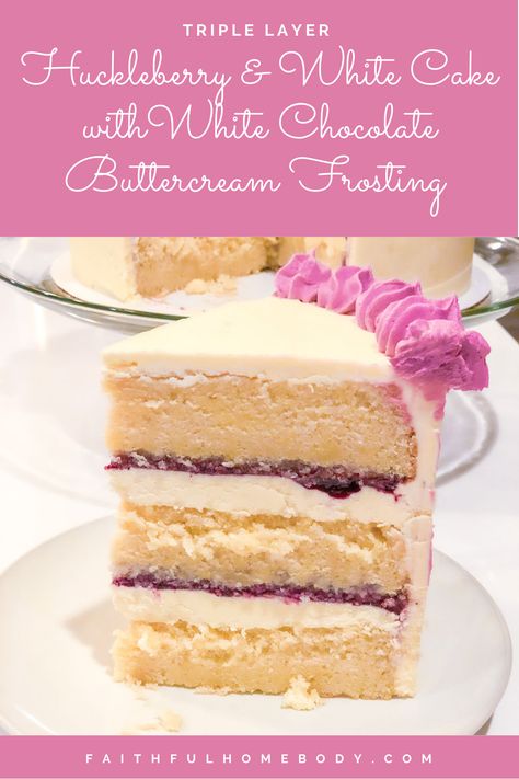 Birthday Cakes Flavors And Fillings, Huckleberry Cake Filling, Magnolia Bakery Cake Recipe, Huckleberry Wedding Cake, Huckleberry Frosting, Vanilla Chantilly Cake, Layered Sheet Cakes With Filling, Spring Wedding Cake Flavors, Cake Fruit Filling