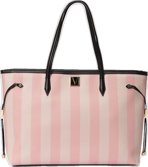 Unrealistic Wishlist, Dream Wishlist, Victoria Secret Tote Bags, Perfect Purse, Striped Bags, Carryall Tote, Victoria Secret Bags, Black Wallet, In My Bag