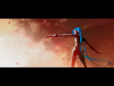 Arcane Stills, Arcane Ekko, Arcane Screencaps, Arcane Art, Arcane League Of Legends, Arcane Jinx, Jinx Arcane, Header Image, The Arena