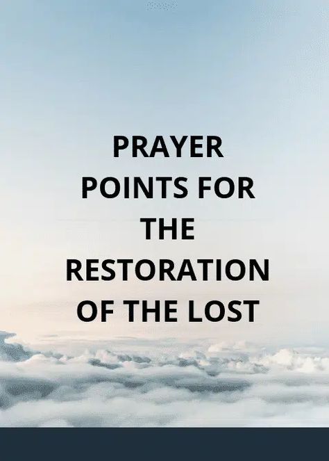 Scriptures For Restoration, Spiritual Warfare Verses, 3am Prayers, Christian Glowup, Restoration Scriptures, Breaking Curses, Midnight Prayer, Powerful Morning Prayer, Prayer Points